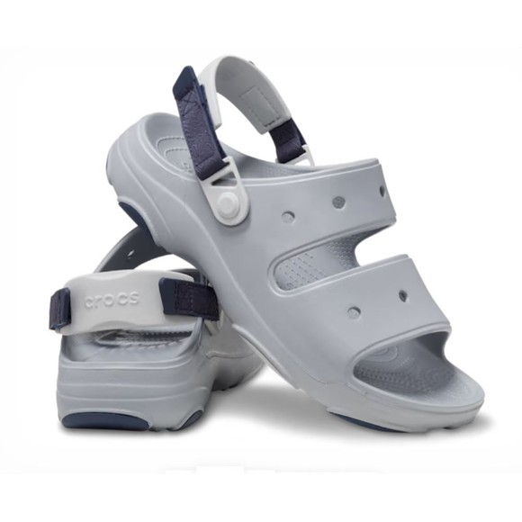 Crocs Unisex Classic All Terrain Sandal Camp Clog Men 12 Women 14 Light Gray main image 5